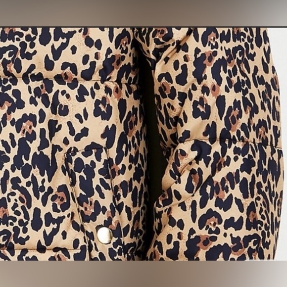 J Crew Leopard Print Puffer Jacket - Picture 15 of 15